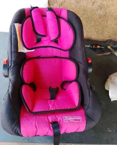 Bebe conforto rosa e preto