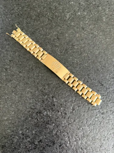 Pulseira Rolex ouro 18k joia nova sem uso 