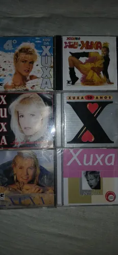 Lote 6 cds xuxa por 200