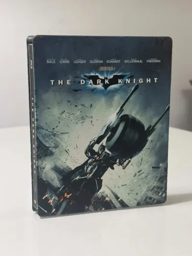 Blu-ray Steelbook Batman The Dark Knight (2 Discos) - Cavaleiro das Trevas Christopher Nol