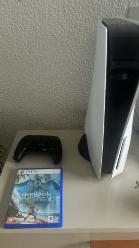 Playstation 5 c/leitor + controle + jogo