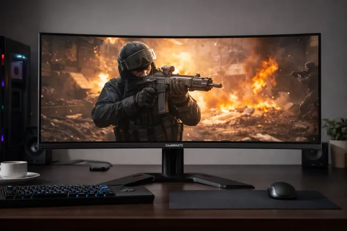 Monitor Gamer 34 Curvo Ultrawide Gigabyte G34WQC - 144Hz QHD