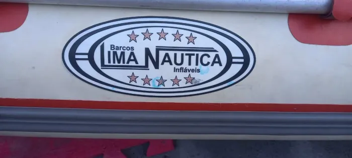 Bote inflável com motor yamaha 4hp