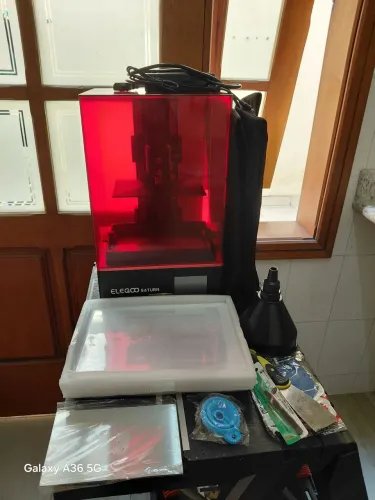 Impressora Elegoo Saturn (4K), muito bom estado, funcionando muito bem.