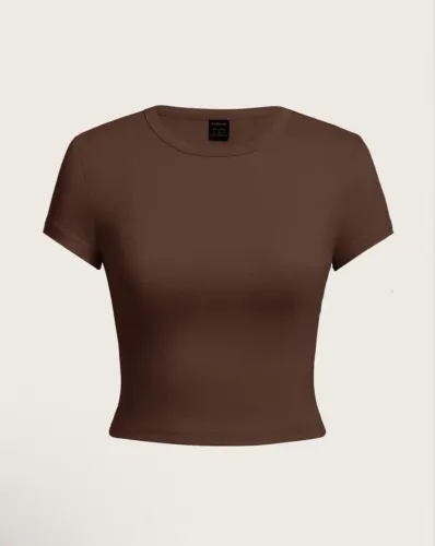 Blusa marrom (P)