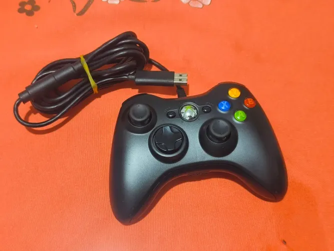 Controle Xbox 360 original com fio