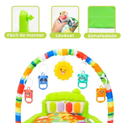 Tapete de atividades com piano 