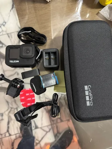 Câmera GoPro hero 9 Black +Bateria Extra + Acessórios
