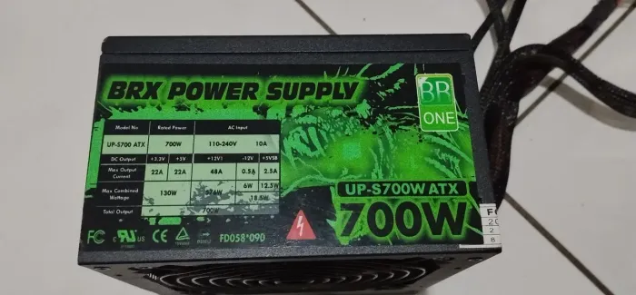 Fonte ATX BRX Power Supply BR ONE 700 Watts REAL UP-S700