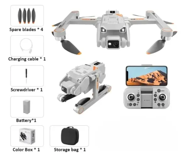 Drone Rg700 câmera dupla 4k Hd,