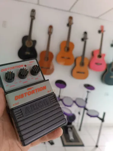 Pedal distorção guitarra