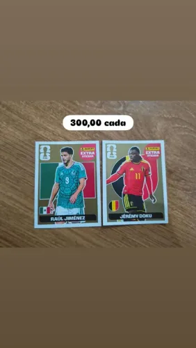 Figurinhas legends da copa 2026