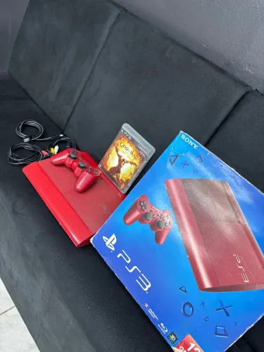 PlayStation 3 vermelho 