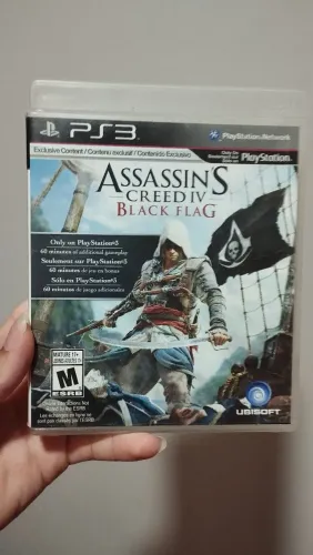 Assassin's Creed IV: Black Flag - PS3 Mídia Física
