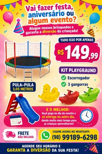 Aluguel de pula pula