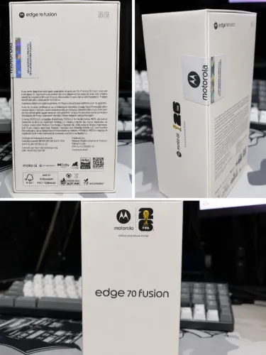 Motorola Edge 70 Fusion - 8/256 BRANCO OPORTUNIDADE (LACRADO)