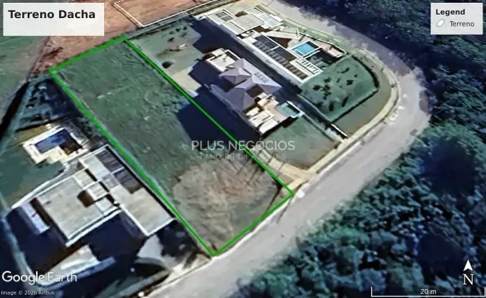 Condomínio Dacha | Terreno à venda | Jardim Dacha, Sorocaba, SP | 1100 m²