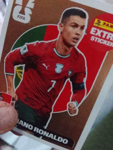 Figurinha lengend bronze Cristiano Ronaldo Copa 2026