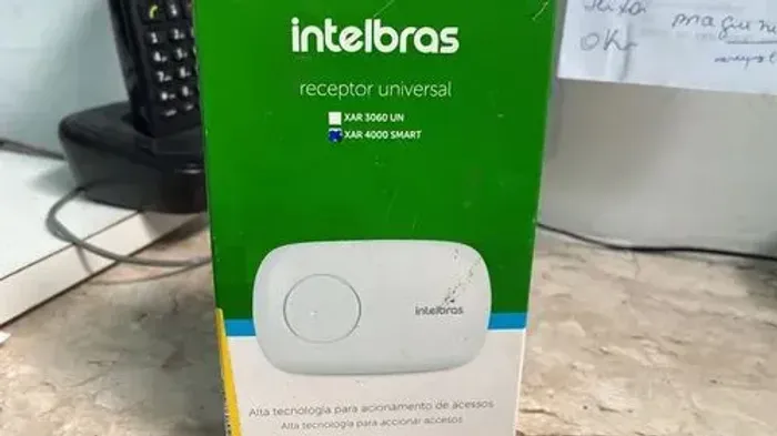 Receptor Intelbras Xar 4000 smart novo na caixa
