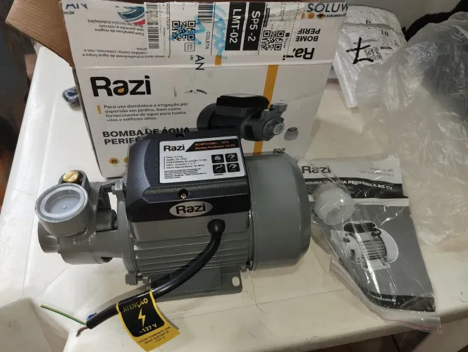 Bomba de água periferia 1/2 CV 127v 