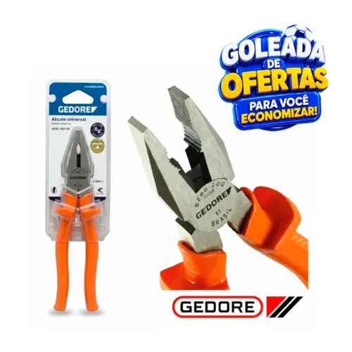 Alicate Univesal Gedore - Força, precisão e durabilidade em suas mãos!