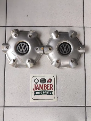 Par de calotas originais VW Logus Wolfsburg 