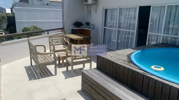 Cobertura linear de 3 quartos para venda no Recreio dos Bandeirantes, Rio de Janeiro, RJ