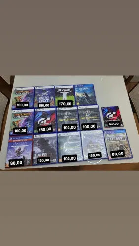 Jogos ps4/ ps5