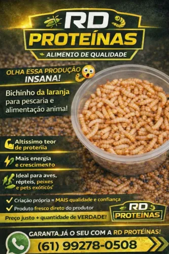 Alimento vivo para animais