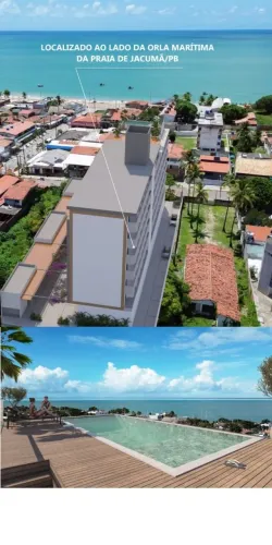 Flats em fase de construção na praia de Jacumã, Jacumã- Conde-PB