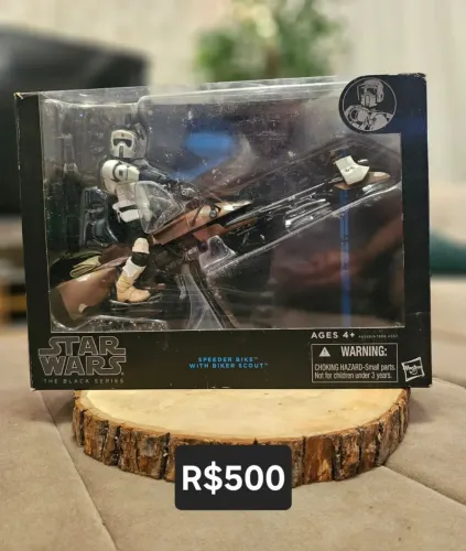 Speeder bike with biker scout StarWars Black series Hasbro