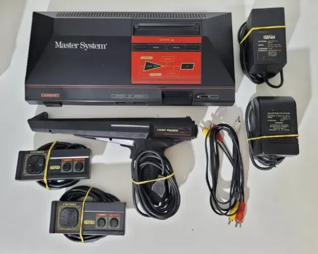 Master System e TV Semp 10 Funcionando