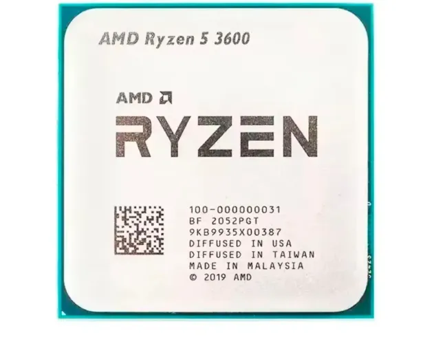 Processador AMD ryzen 5 3600 AM4 sem vídeo integrado funciona perfeitamente