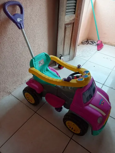 carrinho de passeio e pedal 
