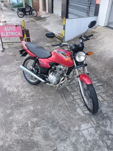 Titan 125 toda reformada no ponto de transferir