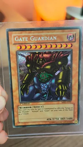 Card Yu-Gi-Oh Gate Guardian MRD-E000 - 1st Ed
