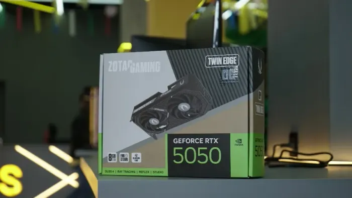 Placa de Vídeo Zotac Gaming GeForce RTX 5050 8GB GDDR6 Twin Edge - R$ 2.199