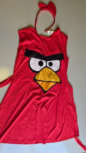 Fantasia Angry Birds menina