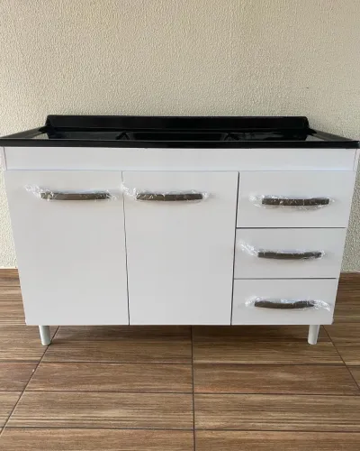 Balcão de pia mais tampo 1.20cm - entregamos