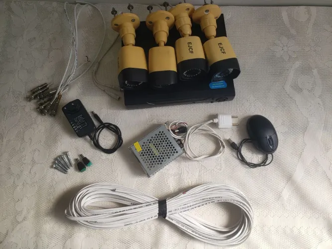 KIT de camêras de vigilância completo