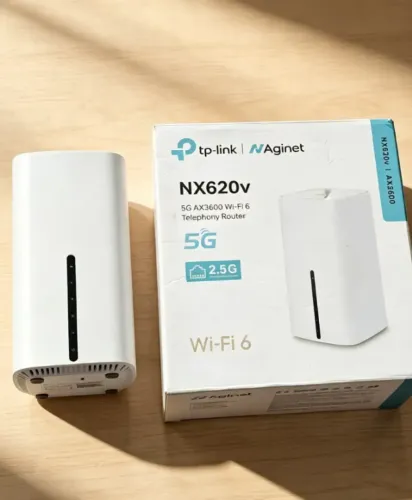 Roteador 5g+ Wi-fi 6 Nx620v Ax3600 Tp Link 5g