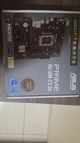Processador i5 12400f e placa mãe h610 asus