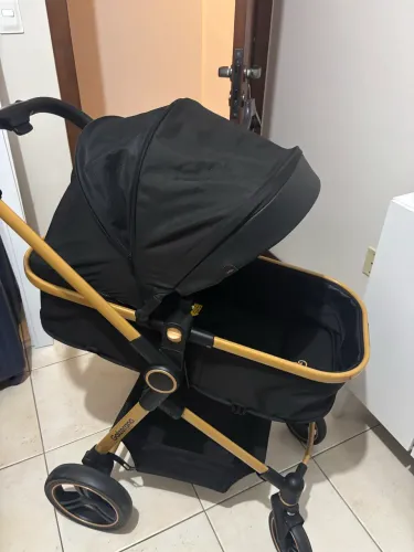 Carrinho de bebê 2 em 1 Galzerano, usado 2 vezes