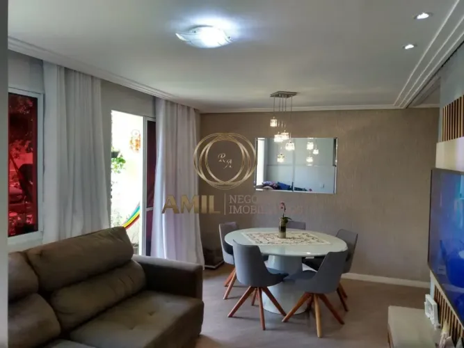 JM RA Amil Venda, Apartamento 3 quartos 1 suíte, sacada, 67m², Condomínio Jardinatti, Jard