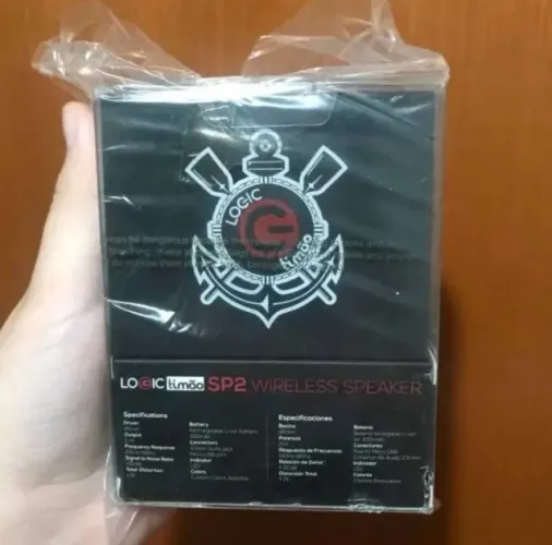 Caixa De Som Bluetooth Corinthians Logic Timao novo lacrado, garantia
