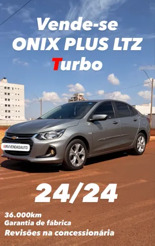 Chevrolet Onix Plus LTZ 1.0 12V TB Flex Aut. 4P 2024