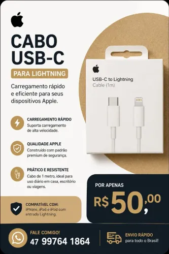 Cabo USB-C
