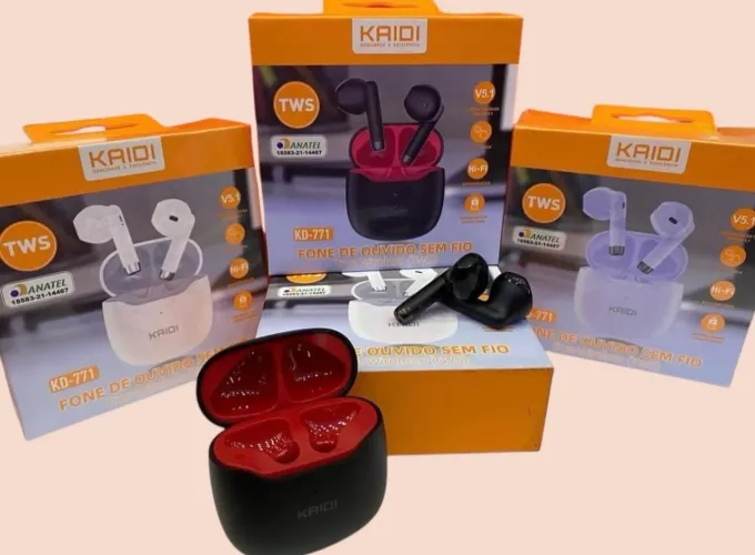 FONE DE OUVIDO KAIDI ? NOVO! ?