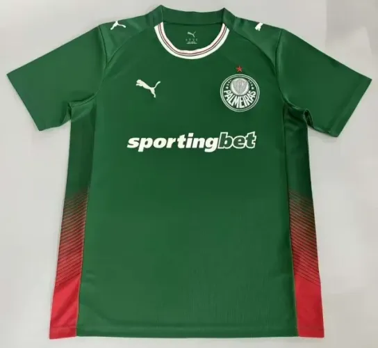 Camiseta Palmeiras 2026 modelo torcedor -Verde Tamanho M