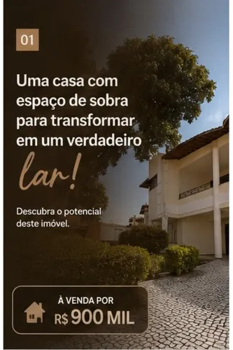 Casa em rua privativa, nascente com 4 quartos, 3 suítes, piscina, canil e 4 vagas